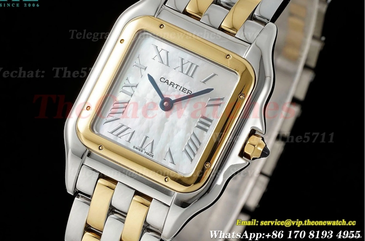 Secrete SS AF Mop Ladies YG Dial De 27mm Quartz Panthere 0426